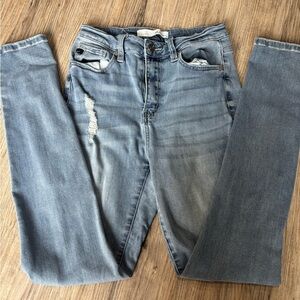 KanCan Light Blue Skinny Distressed Jeans